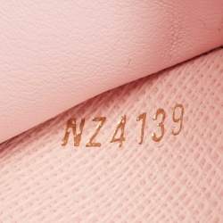 Louis Vuitton Rose Ballerine Monogram Canvas Victorine Wallet