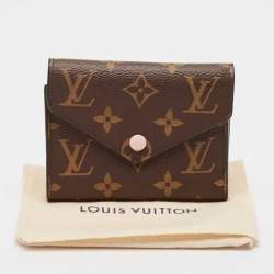 Louis Vuitton Rose Ballerine Monogram Canvas Victorine Wallet