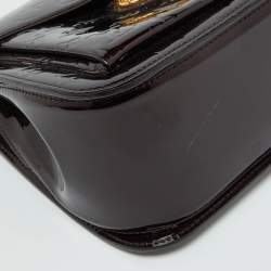 Pre Owned Louis Vuitton Amarante Monogram Vernis Mirada Bag