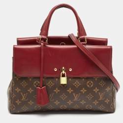 Louis Vuitton Burgundy Monogram Canvas Venus Bag