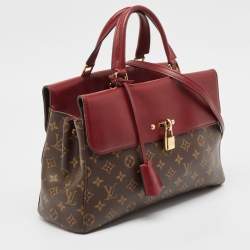 Louis Vuitton Burgundy Monogram Canvas Venus Bag