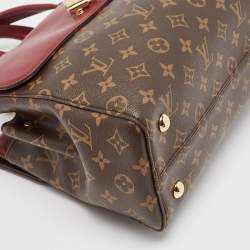 Louis Vuitton Burgundy Monogram Canvas Venus Bag