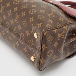 Louis Vuitton Burgundy Monogram Canvas Venus Bag