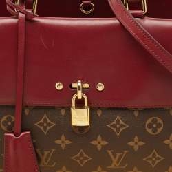 Louis Vuitton Burgundy Monogram Canvas Venus Bag