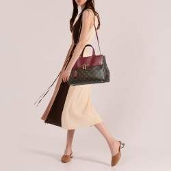 Louis Vuitton Burgundy Monogram Canvas Venus Bag