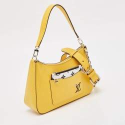 Pre Owned Louis Vuitton Jauned'or Epi Leather Marelle Bag