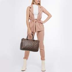 Pre Owned Louis Vuitton Damier Ebene Canvas Speedy 30 Bag