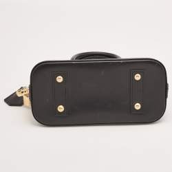 Louis Vuitton Monogram Macassar Canvas Studded Alma BB Bag
