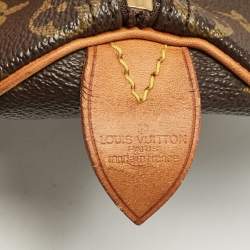 Pre Owned Louis Vuitton Monogram Canvas Speedy 25 Bag