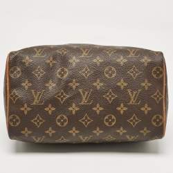 Pre Owned Louis Vuitton Monogram Canvas Speedy 25 Bag