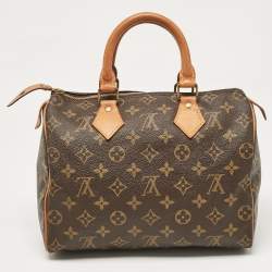 Pre Owned Louis Vuitton Monogram Canvas Speedy 25 Bag