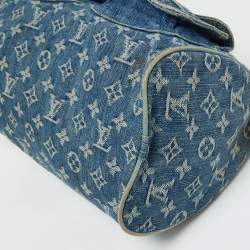 مملوكة مسبقًا Louis Vuitton Blue Monogram Denim Neo Speedy Bag