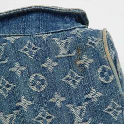 مملوكة مسبقًا Louis Vuitton Blue Monogram Denim Neo Speedy Bag