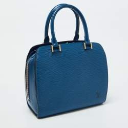 Louis Vuitton Toledo Blue EPI Leather Pont Neuf PM Bag