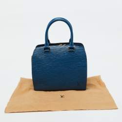 Louis Vuitton Toledo Blue EPI Leather Pont Neuf PM Bag