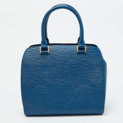 Louis Vuitton Toledo Blue EPI Leather Pont Neuf PM Bag