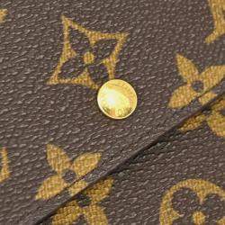 Louis Vuitton Monogram Porte Tresor Etui Papier Wallet