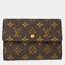 Louis Vuitton Monogram Porte Tresor Etui Papier Wallet