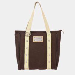 Louis Vuitton Brown Antigua Cabas Mm Tote Bag