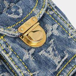 Louis Vuitton Blue Monogram Denim Sac A Dos Pm Backpack