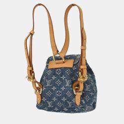 Louis Vuitton Blue Monogram Denim Sac A Dos Pm Backpack