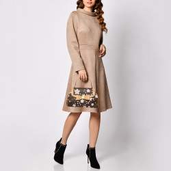 Pre Owned Louis Vuitton x Takashi Murakami Monogram Cherry Blossom Sac Retro Bag