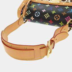 Louis Vuitton Sac Dalmatian Monogram Multicolor Pony Noir Shoulder Bag