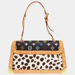 Louis Vuitton Sac Dalmatian Monogram Multicolor Pony Noir Shoulder Bag