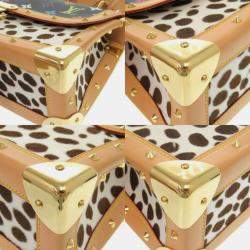 Louis Vuitton Sac Dalmatian Monogram Multicolor Pony Noir Shoulder Bag