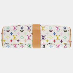 Louis Vuitton Multicolor Blanc Sac Retro GM I Love Monogram You Handbag