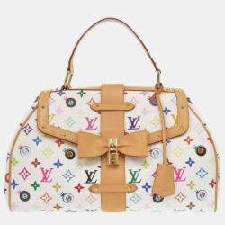 Louis Vuitton Multicolor Blanc Sac Retro GM I Love Monogram You Handbag