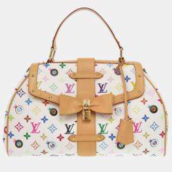Louis Vuitton Multicolor Blanc Sac Retro GM I Love Monogram You Handbag