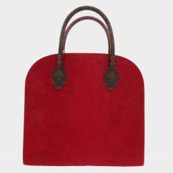 Pre Owned Louis Vuitton Monogram Iconoclast Studded Pony Handbag