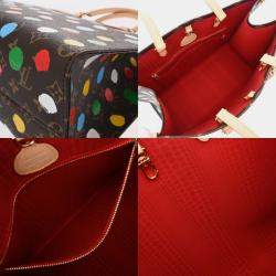 Louis Vuitton Brown/Multicolor Canvas Monogram On the Go MM Handbag