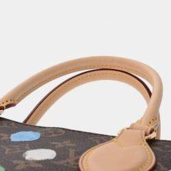 Louis Vuitton Brown/Multicolor Canvas Monogram On the Go MM Handbag