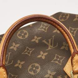 Pre Owned Louis Vuitton Monogram Canvas Speedy Bandouliere 35 Bag