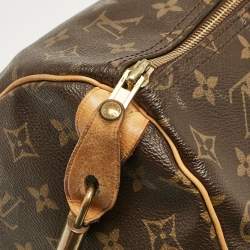 Pre Owned Louis Vuitton Monogram Canvas Speedy Bandouliere 35 Bag