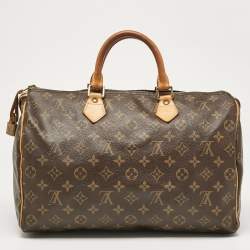 Pre Owned Louis Vuitton Monogram Canvas Speedy Bandouliere 35 Bag