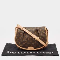 Pre Owned Louis Vuitton Monogram Canvas Menilmontant PM Bag
