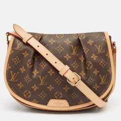Pre Owned Louis Vuitton Monogram Canvas Menilmontant PM Bag