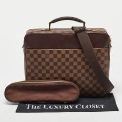 Louis Vuitton Damier Ebene Canvas Porte Ordinateur Sabana Bag