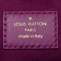 مملوكة مسبقًا Louis Vuitton Orchid Monogram Embossed Puffy Leather Coussin BB Bag
