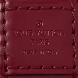 Pre Owned Louis Vuitton Fuchsia Epi Leather Alma BB Bag