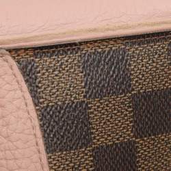 Louis Vuitton Damier Ebene Canvas and Leather Normandy Continental Wallet