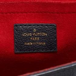 Pre Owned Louis Vuitton Marine Rouge Monogram Empreinte Leather Saint Sulpice PM Bag