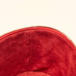 Louis Vuitton Red Epi Leather Cannes Vanity Case Bag