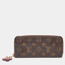 Louis Vuitton Monogram Canvas Clemence Wallet