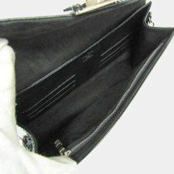 Pre Owned Louis Vuitton Noir Epi Electric Pochette Jena Shoulder Bag