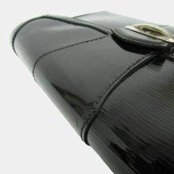 Pre Owned Louis Vuitton Noir Epi Electric Pochette Jena Shoulder Bag