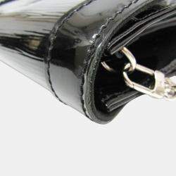 Pre Owned Louis Vuitton Noir Epi Electric Pochette Jena Shoulder Bag